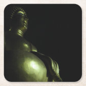 ブッダの夜 スクエアペーパーコースター (正面)