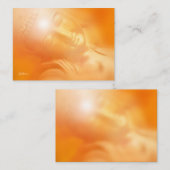 ブッダの夢の癒しの名刺 名刺 (正面/裏面)