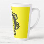 ブッダの家と生活 カフェラテマグ (右)