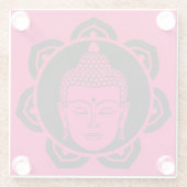 ブッダの家と生活 ガラスコースター (裏面)