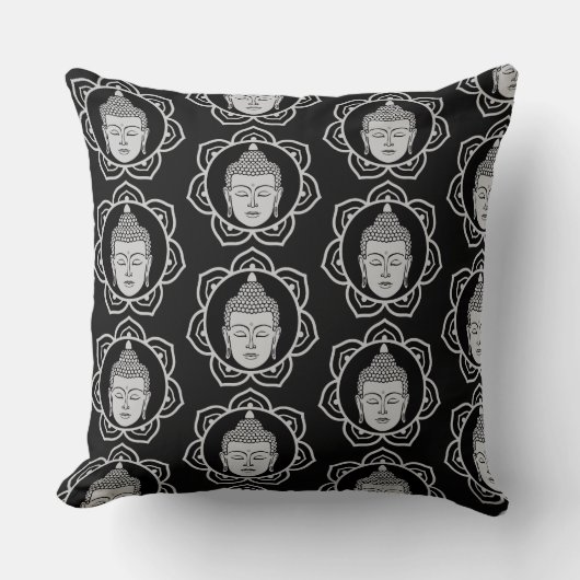 ブッダの家と生活 クッション (正面)