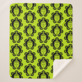 ブッダの家と生活 シェルパブランケット