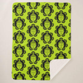 ブッダの家と生活 シェルパブランケット