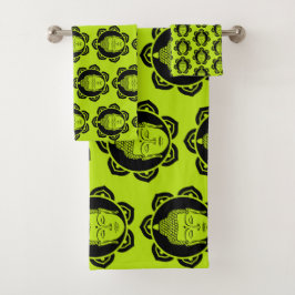 ブッダの家と生活 バスタオルセット