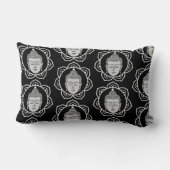 ブッダの家と生活 ランバークッション (裏面)