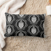 ブッダの家と生活 ランバークッション (ブランケット)