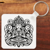 ブッダの平和 キーホルダー (裏面)