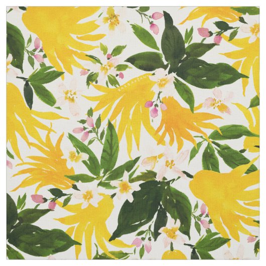 ブッダの手の柑橘類 ファブリック (見本)