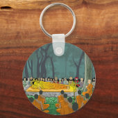 ブッダの最後のニルヴァーナのキーチェーン キーホルダー (正面)