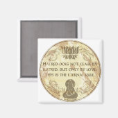 ブッダの永遠の支配 マグネット (正面/裏面)