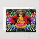 ブッダの渦巻き – はがき (正面/裏面)