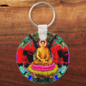 ブッダの渦巻き – キーチェーン (正面)