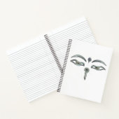 ブッダの目の手帳 ノートブック (内部)