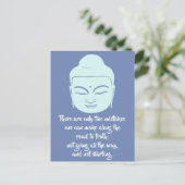 ブッダの道と真理のはがき ポストカード (スタンド正面)