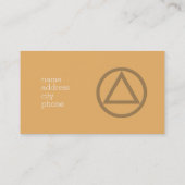 ブッダの静けさの優しさ 名刺 (裏面)