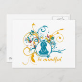 ブッダは心を配る ポストカード (正面/裏面)