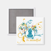 ブッダは心を配る マグネット (正面/裏面)