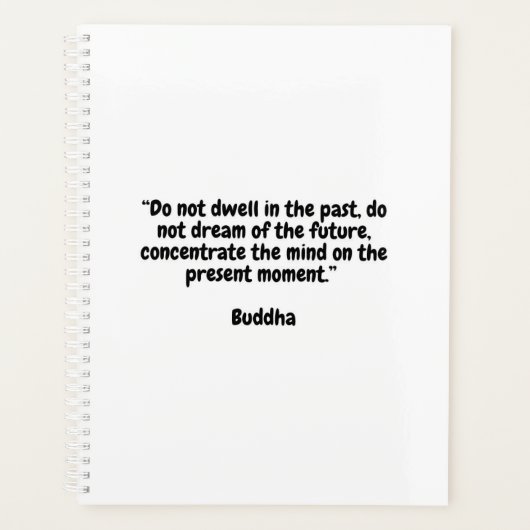 ブッダやる気を起こさせるプランナー プランナー手帳 (正面)