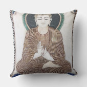 ブッダオムピロー20" x 20" クッション (裏面)