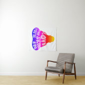 ブッダカラフル愛 タペストリー (インサイチュ(横))