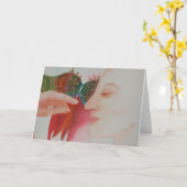 ブッダキス カード (黄色い花)