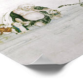 ブッダクロッシングリバーワタナベシュファインアート ポスター (角)