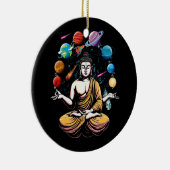 ブッダジャグリング宇宙惑星禅ヨガ瞑想 セラミックオーナメント (右)