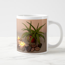 ブッダテンプレート引用文スチルライフ写真 ジャンボコーヒーマグカップ