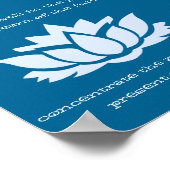 ブッダドリーム引用文感動的ポスター ポスター (角)