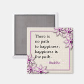 ブッダハピネス引用文 マグネット (正面/裏面)