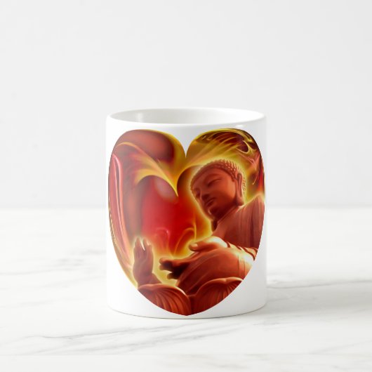ブッダハート コーヒーマグカップ (中央)