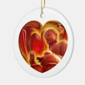 ブッダハート セラミックオーナメント (左)