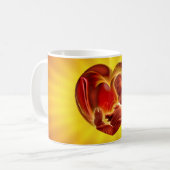 ブッダハート |黄色い光 コーヒーマグカップ (正面左)
