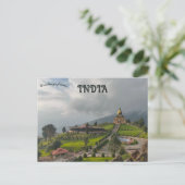 ブッダパークラヴァングラシキムインド ポストカード (スタンド正面)