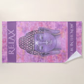 ブッダビーチタオル(文字カスタマイズ) ビーチタオル (正面)