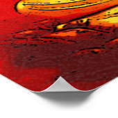 ブッダプリント ポスター (角)