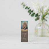 ブッダポートレート スキニー名刺 (スタンド正面)