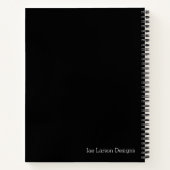 ブッダマラビーズマンダラボヘミアンモノグラム ノートブック (裏面)