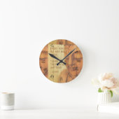 ブッダライブ今日の感動的引用文 ラウンド壁時計 (ホーム)