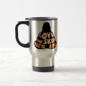 ブッダラブオレンジ トラベルマグ (左)