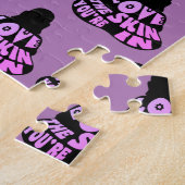 ブッダラブパープル ジグソーパズル (側面)