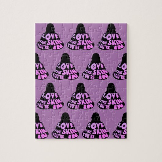 ブッダラブパープル ジグソーパズル (縦)