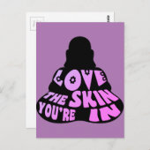 ブッダラブパープル ポストカード (正面/裏面)