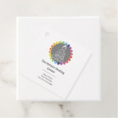 ブッダレインボーチャクラスピリチュアル形而上学的ヨガ フェイバータグ (インサイチュ)