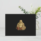 ブッダ像招待状 招待状 (スタンド正面)