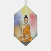 ブッダ啓発オーナメント ガラスオーナメント (正面右)