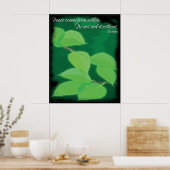 ブッダ平和引用文ポスター ポスター (キッチン)