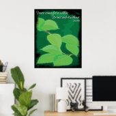 ブッダ平和引用文ポスター ポスター (ホームオフィス)