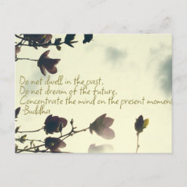 ブッダ引用文オン過去 ポストカード