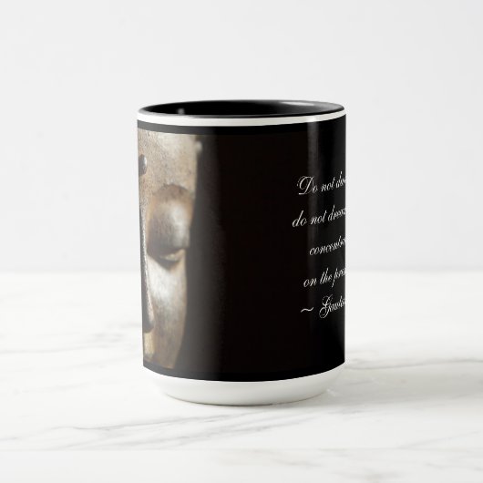 ブッダ引用文コーヒーマグ マグカップ (中央)